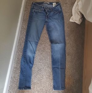 Hollister medium wash skinny jeans